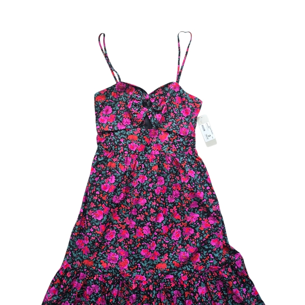 NWT Anna Grace Women's Floral Print Maxi Dress Size Small - Picture 4 of 16